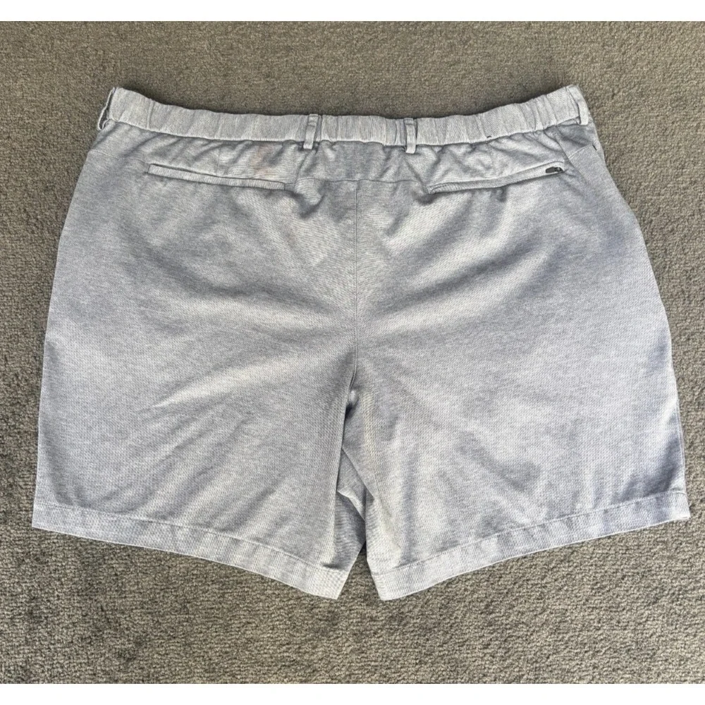Banana Republic Luxe City Shorts Men's Size 44 Gray Cotton Stretch Slash Pockets